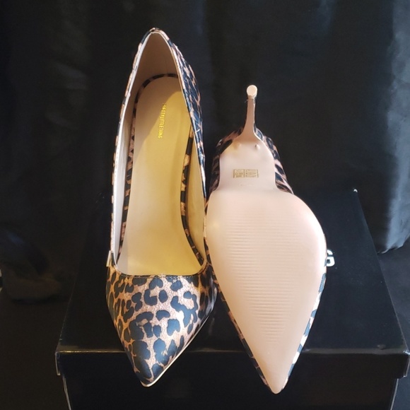 Leopard High Heels by PrettyLittleThing - Picture 4 of 8